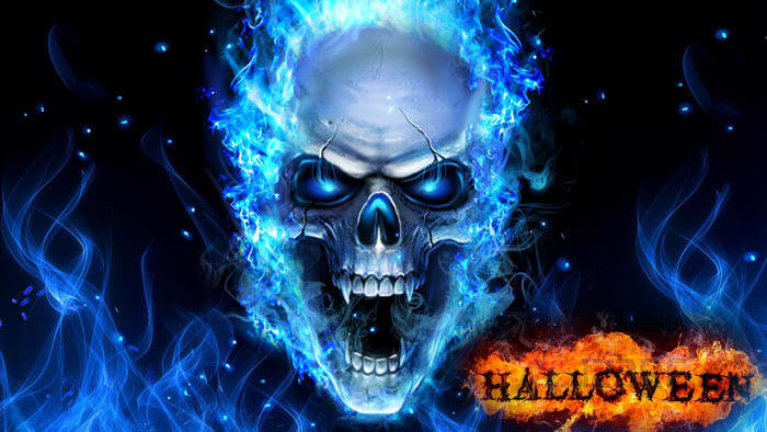 Самые страшные картинки Хэллоуин череп