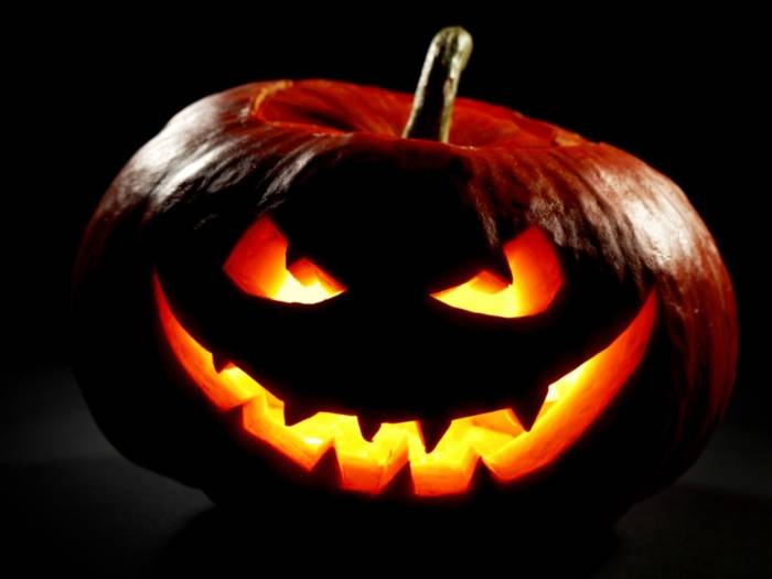 Страшная тыква - страшные картинки на Хэллоуин